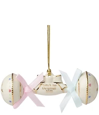 Lenox 2025 Baby's 1st Christmas Rattle Porcelain Ornament