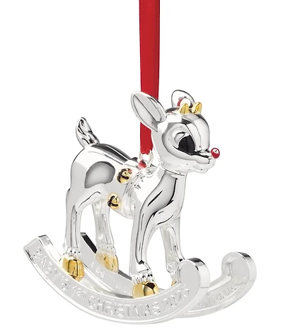 Lenox 2025 Baby's 1st Rudolph Ornament