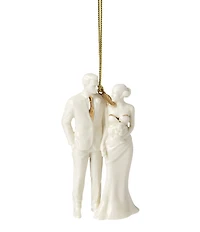 Lenox 2025 Bride & Groom Porcelain Ornament