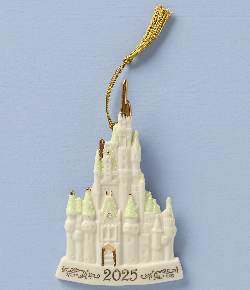 Lenox 2025 Cinderella Castle Porcelain Ornament