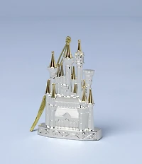 Lenox 2025 Disney Cinderella Castle Silver Ornament