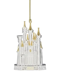 Lenox 2025 Disney Cinderella Castle Silver Ornament