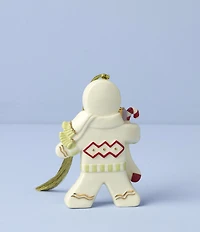 Lenox 2025 Gingerbread with Stocking Porcelain Ornament