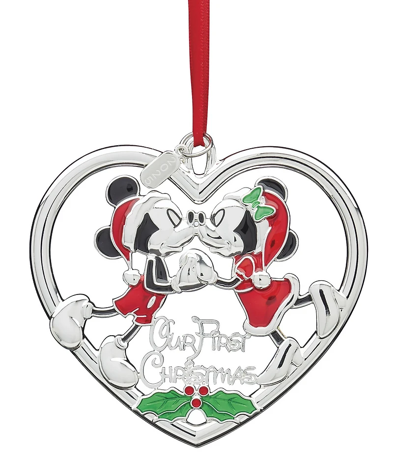 Lenox 2025 Our 1st Christmas Mickey & Minnie Mouse Disney Ornament