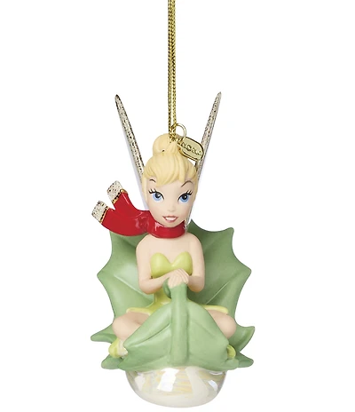 Lenox 2025 Tinker Bell Sledding Porcelain Ornament
