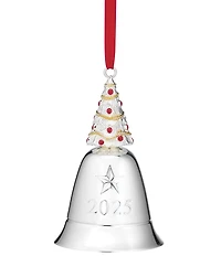 Lenox 2025 We Wish You a Merry Christmas Musical Bell Ornament