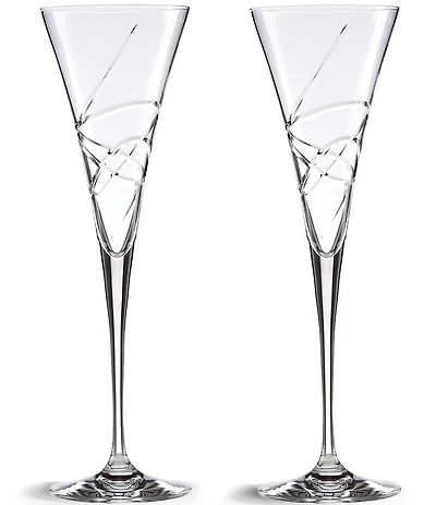 Lenox Adorn Crystal 2-Piece Toasting Flute Set