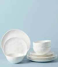 Lenox Bay Colors Collection 12-Piece Dinnerware Set