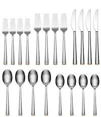 Lenox Blue Bay 20-Piece Stainless Steel Flatware Set