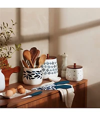 Lenox Blue Bay Porcelain 3-Piece Canister Set