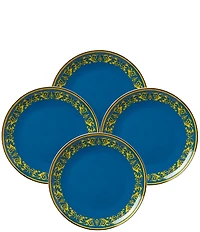 Lenox Bold LX Remix Blue 4-Piece Accent Plate Set