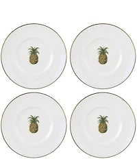 Lenox British Colonial Bamboo Dessert Plates, Set of 4