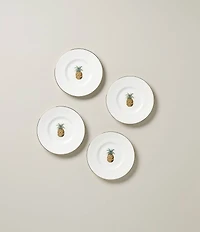 Lenox British Colonial Bamboo Dessert Plates, Set of 4