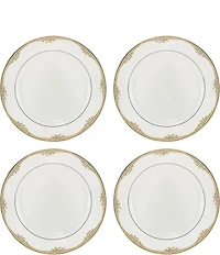 Lenox British Colonial Bamboo Dinner Plates, Set of 4