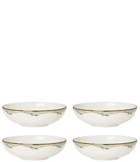 Lenox British Colonial Bamboo Fruit Bowls, Set of 4