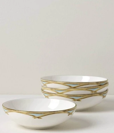 Lenox British Colonial Bamboo Fruit Bowls, Set of 4