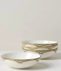 Lenox British Colonial Bamboo Fruit Bowls, Set of 4