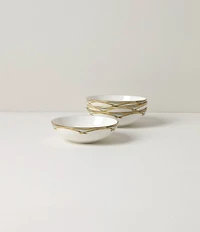 Lenox British Colonial Bamboo Fruit Bowls, Set of 4