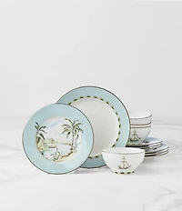Lenox British Colonial Tradewind 12-Piece Dinnerware Set, Set of 4