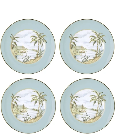Lenox British Colonial Tradewind Accent Plates, Set of 4