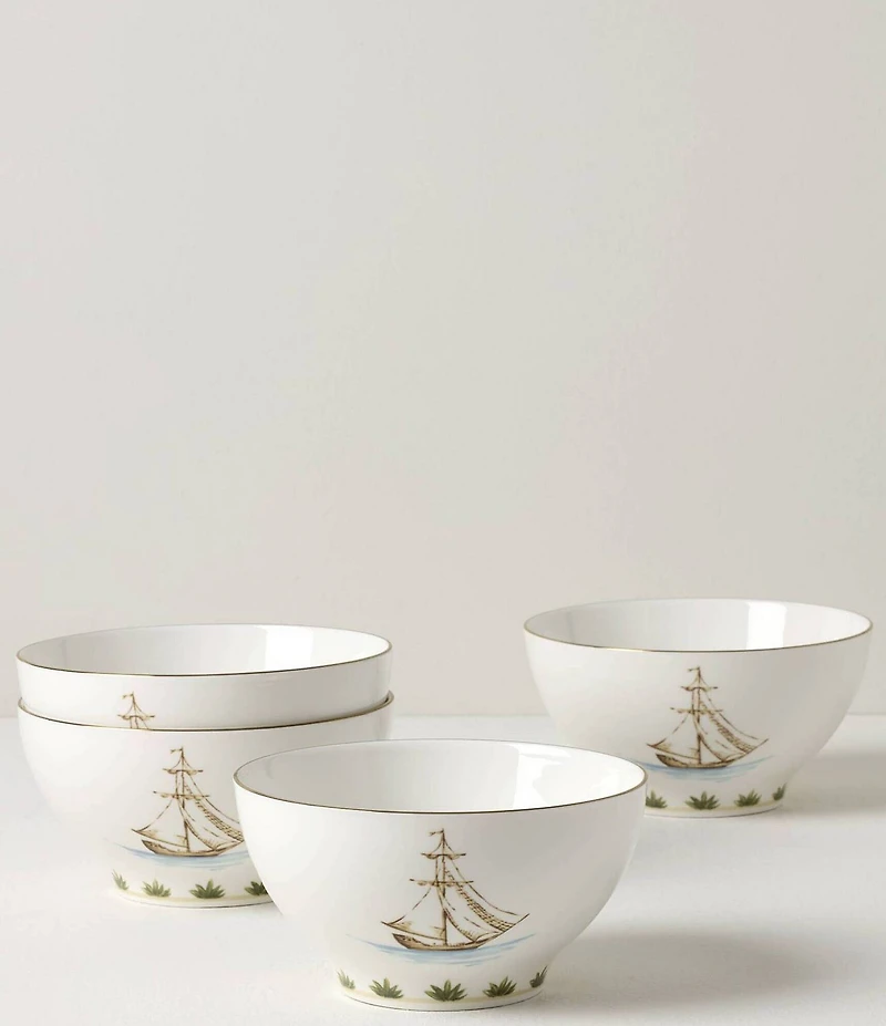 Lenox British Colonial Tradewind Rice Bowls, Set of 4