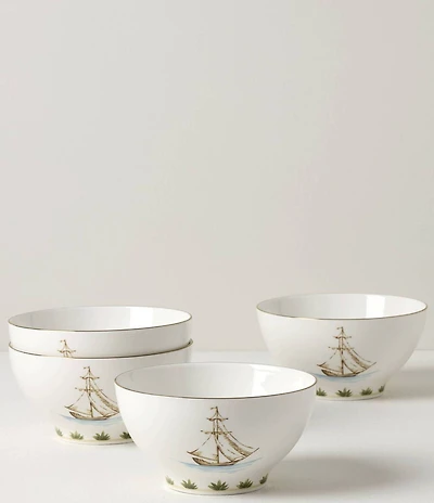 Lenox British Colonial Tradewind Rice Bowls, Set of 4