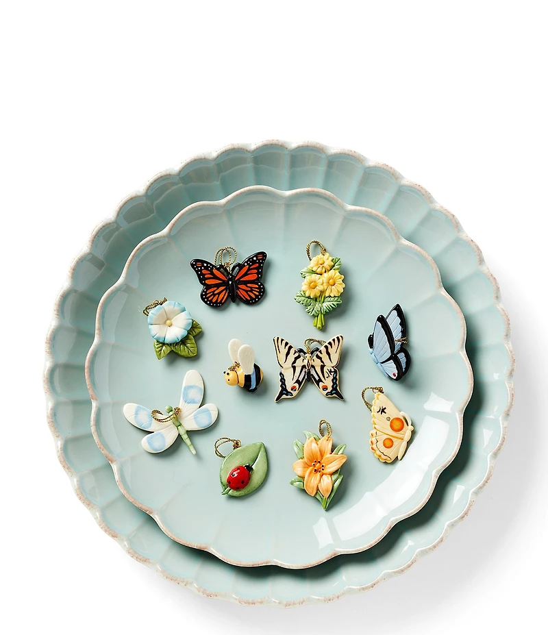 Lenox Butterfly Meadow 10-Piece Mini Ornament Set