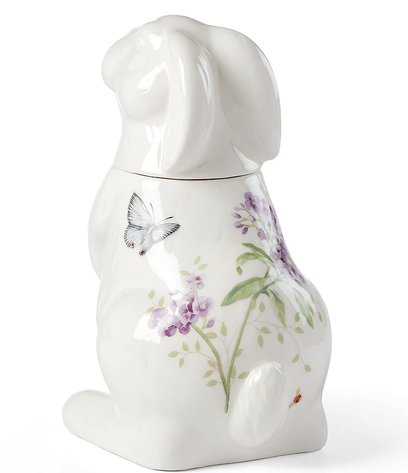 Lenox Butterfly Meadow Bunny Cookie Jar
