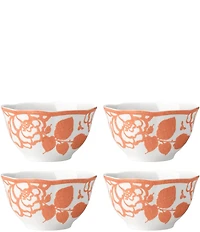 Lenox Butterfly Meadow Cottage 4-Piece Rice Bowl Set