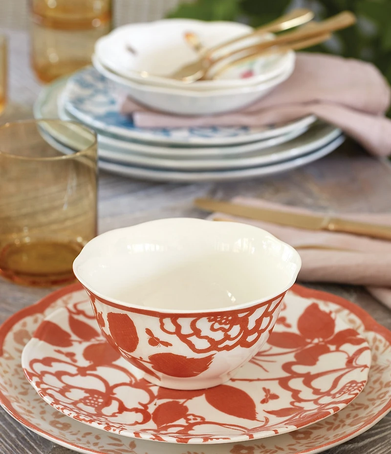 Lenox Butterfly Meadow Cottage 4-Piece Rice Bowl Set