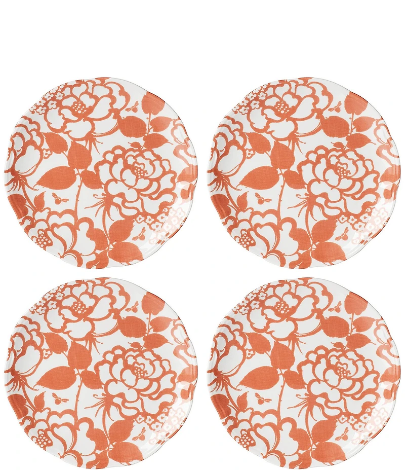 Lenox Butterfly Meadow Cottage Accent Plates, Set of 4