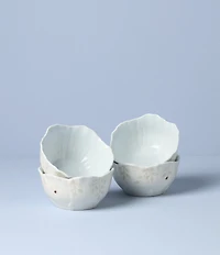 Lenox Butterfly Meadow Floral Dessert Bowls, Set of 4