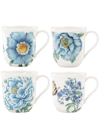 Lenox Butterfly Meadow Mugs Set of 4