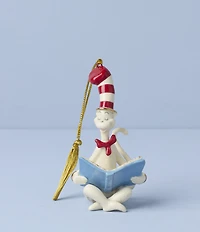 Lenox Cat in the Hat Porcelain Ornament