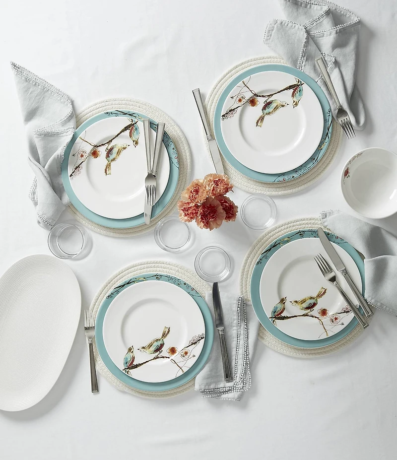 Lenox Chirp Dinner Plates, Set of 4