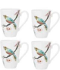 Lenox Chirp Mugs, Set of 4