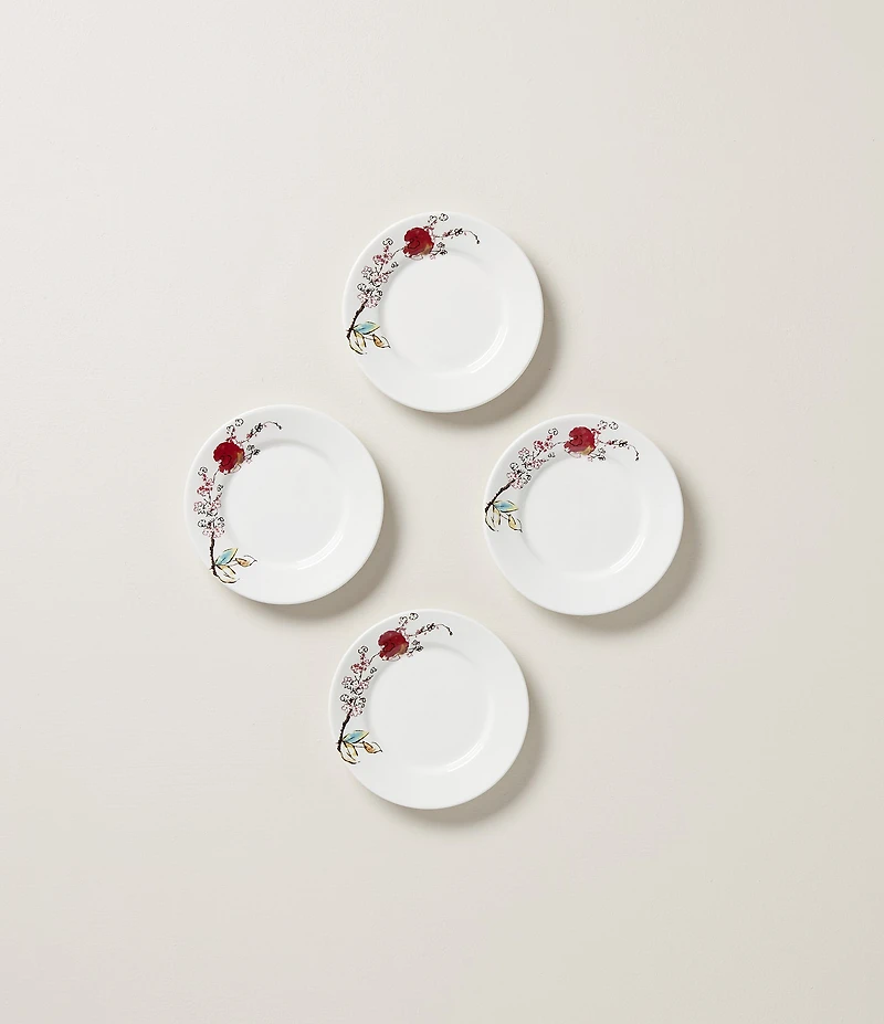 Lenox Chirp Saucers/Party Plates, Set of 4