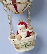 Lenox Christmas Hot Air Balloon Porcelain Ornament