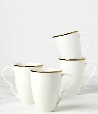 Lenox Contempo Luxe Mugs, Set of 4