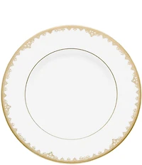 Lenox Federal Gold Scalloped Bone China Accent Salad Plate
