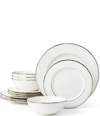 Lenox Federal Platinum 12 Piece Dinnerware Set