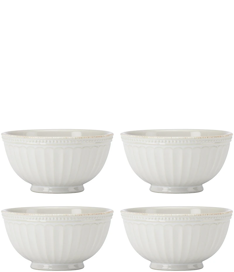 Lenox French Perle Groove 12-Piece Dinnerware Set