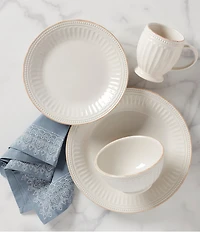 Lenox French Perle Groove 4-Piece Place Setting