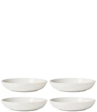 Lenox French Perle Groove Dinner Bowls, Set of 4
