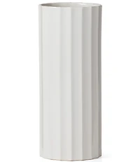 Lenox French Perle Scallop Cylinder Vase