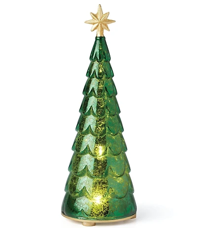 Lenox Glass Radiant Light Lit Tree Figurine