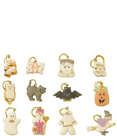 Lenox Halloween Trick Or Treat Ornaments, Set of 12