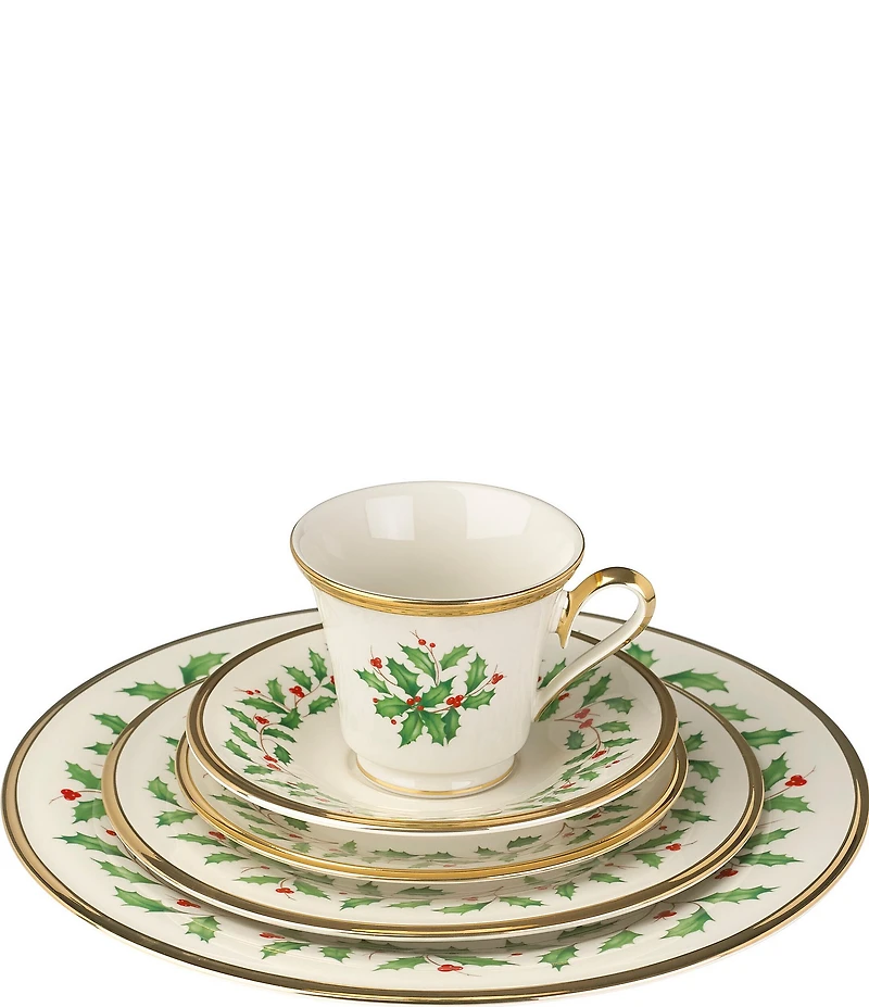 Lenox Holiday 24K Gold Accent 5-Piece Place Setting