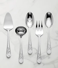 Lenox Holiday Collection 5-Piece Stainless Steel Hostess Set