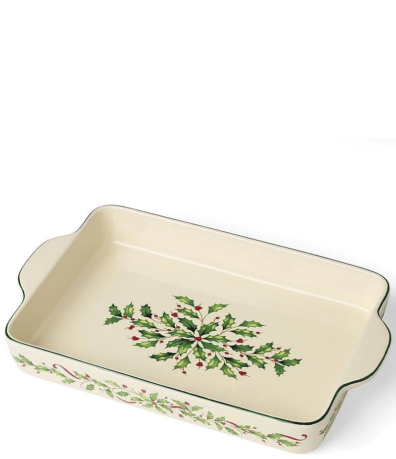 Lenox Holiday Collection Rectangular Baking Dish, Large